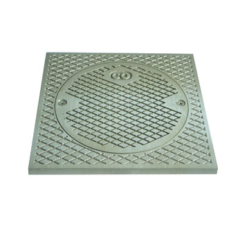 Ni-Bronze Square Crown And Cleanout Cover 5"